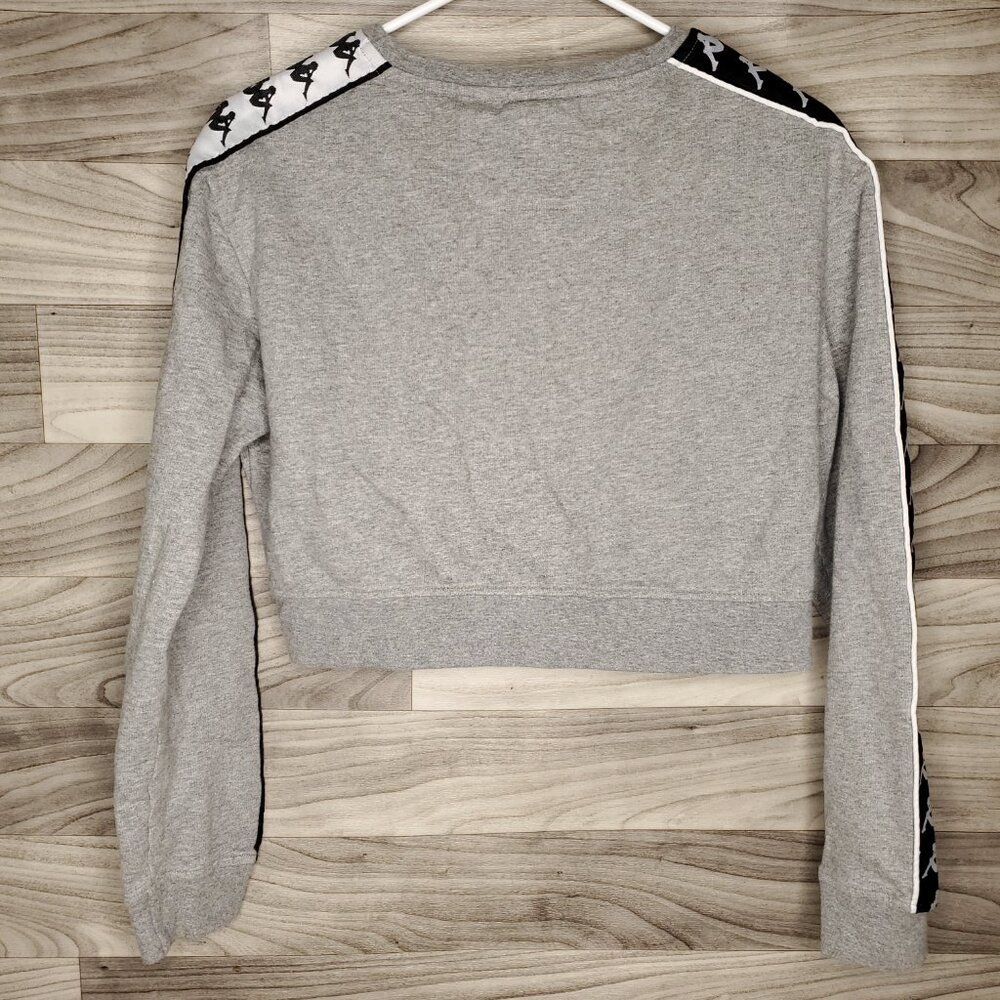 Kappa Boxy Cropped Monogram Pullover Sweatshirt W… - image 7